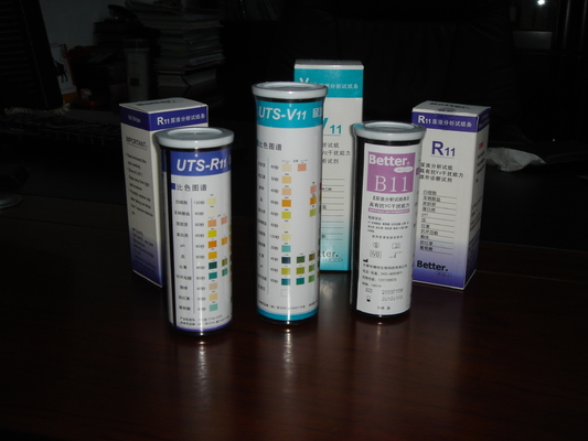 OEM Urine testen Strips voor het testen van leukocyten ascorbinezuur Creatinine eiwit