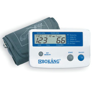 Draagbare digitale pols bloeddrukmonitor automatisch 0 - 300mmHg 40 / min - 200 / min
